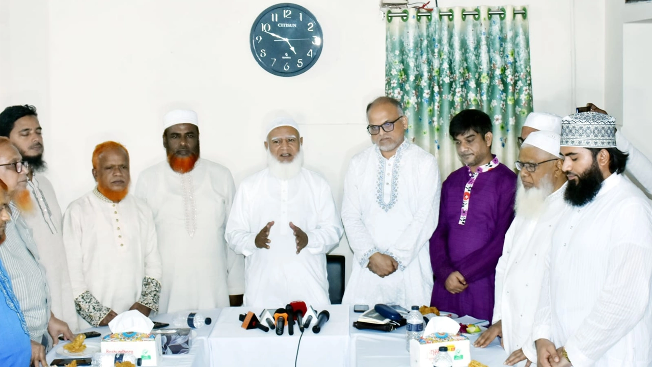 জামায়াতে ইসলামীর সঙ্গে জাকের পার্টির মতবিনিময়। ছবি : কালবেলা