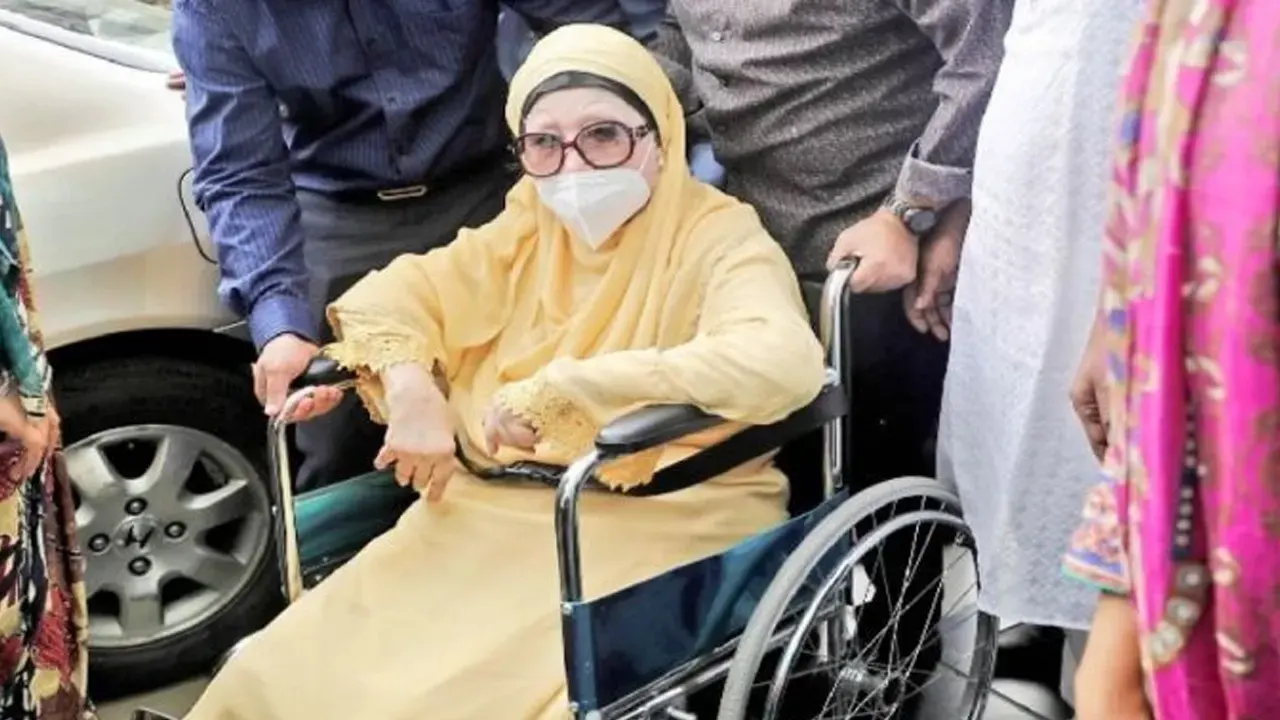 বিএনপির চেয়ারপারসন খালেদা জিয়া। পুরোনো ছবি