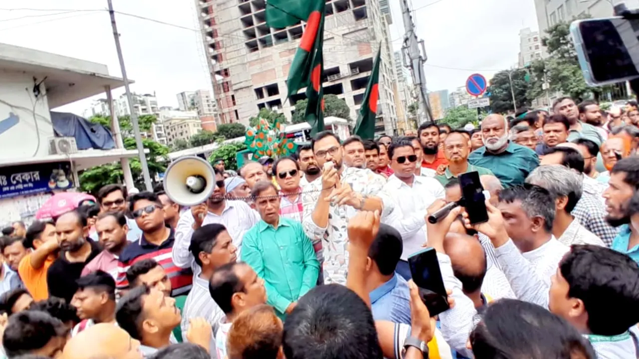 ঢাকা মহানগর উত্তর বিএনপির সদস্য সচিব আমিনুল হক। ছবি : কালবেলা