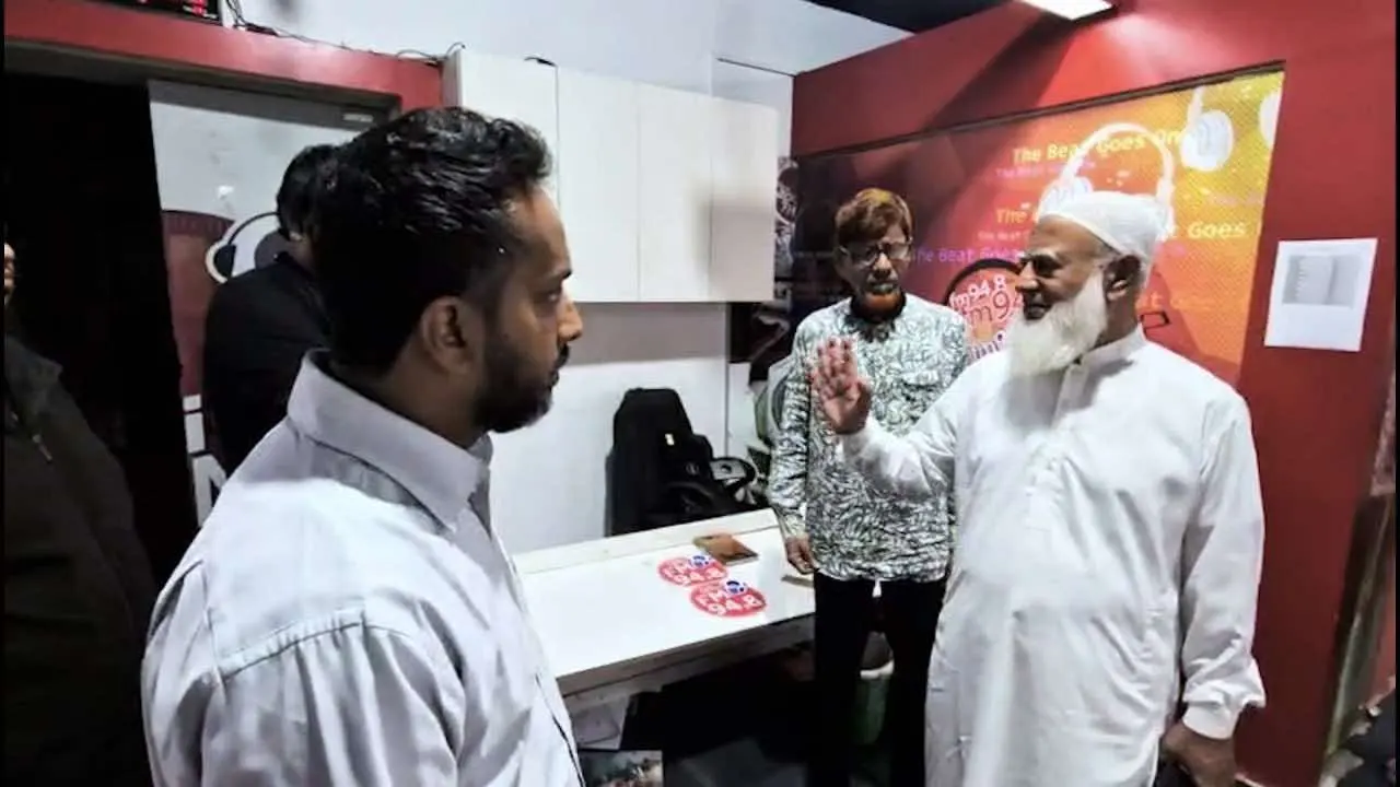 হামলা হওয়া ঘটনাস্থল পরিদর্শন জামায়াত আমিরের