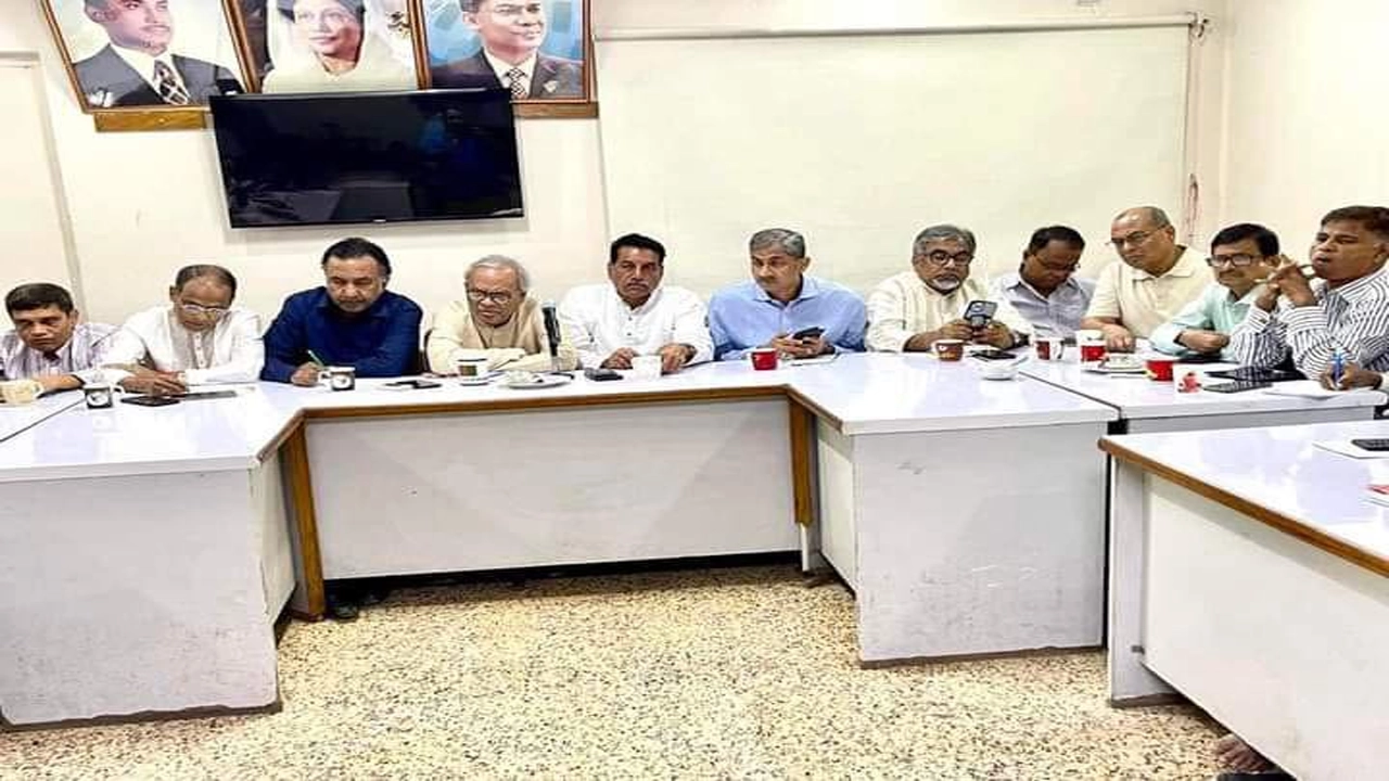 বিএনপির প্রতিষ্ঠাবার্ষিকী ও সাংগঠনিক কার্যক্রম উপলক্ষে সভা। ছবি : কালবেলা