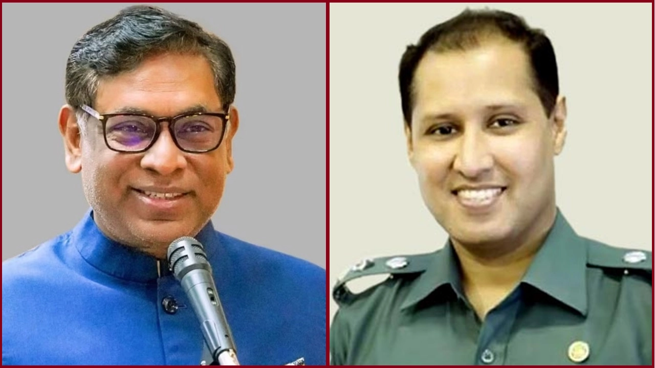 নসরুল হামিদ ও বিপ্লব কুমার সরকার। ছবি : সংগৃহীত