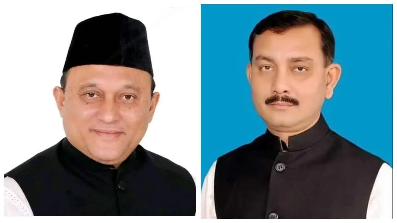বাঁ থেকে- সাইমুম সরওয়ার কমল ও আশেক উল্লাহ রফিক। ছবি : সংগৃহীত