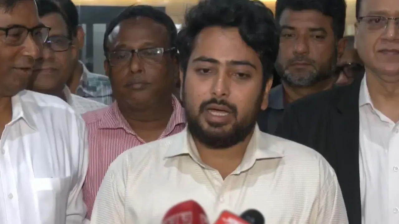 উপদেষ্টা নাহিদ ইসলাম। পুরোনো ছবি