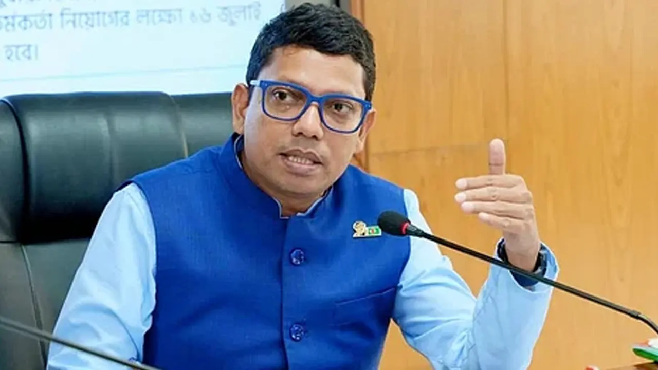 আইসিটি প্রতিমন্ত্রী জুনাইদ আহমেদ পলক। পুরোনো ছবি