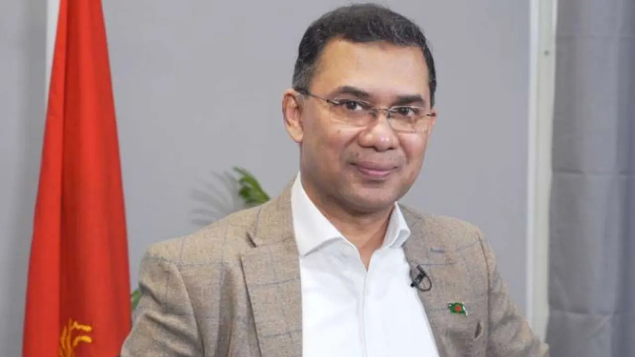 বিএনপির ভারপ্রাপ্ত চেয়ারম্যান তারেক রহমান। পুরোনো ছবি