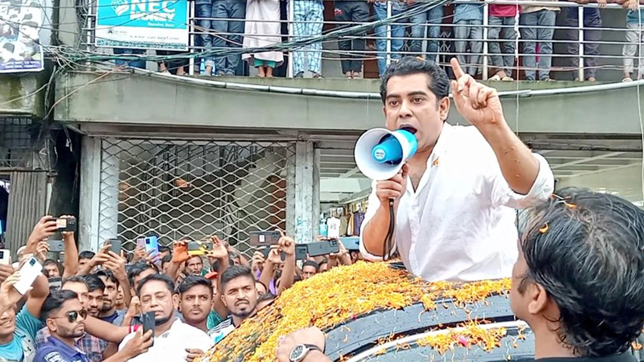 বাংলাদেশ জাতীয় পার্টি (বিজেপি) চেয়ারম্যান ও সাবেক সংসদ সদস্য ব্যারিস্টার আন্দালিব রহমান পার্থ। ছবি : কালবেলা