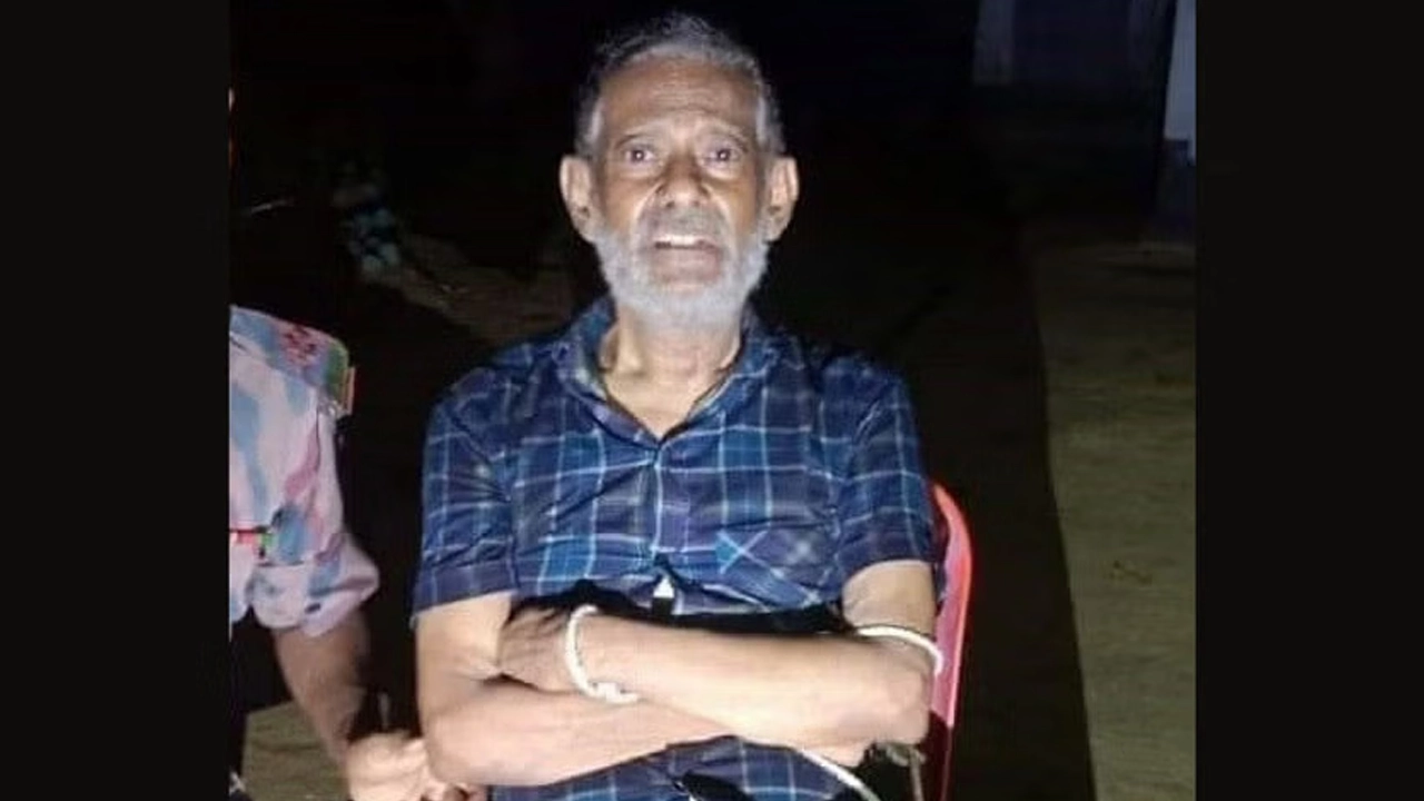 বিজিবির হাতে আটকের সময় বিচারপতি এ এইচ এম শামসুদ্দিন চৌধুরী মানিক। ছবি : ভিডিও থেকে নেওয়া