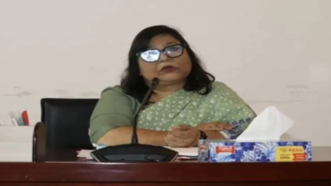 ডিটিসিএর নির্বাহী পরিচালক (অতিরিক্ত সচিব) নীলিমা আখতার। ছবি : কালবেলা