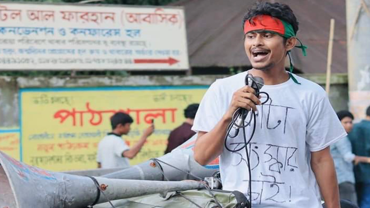 সমন্বয়ক জাহিদুল ইসলাম হাসান (জাহিদ)। ছবি : কালবেলা