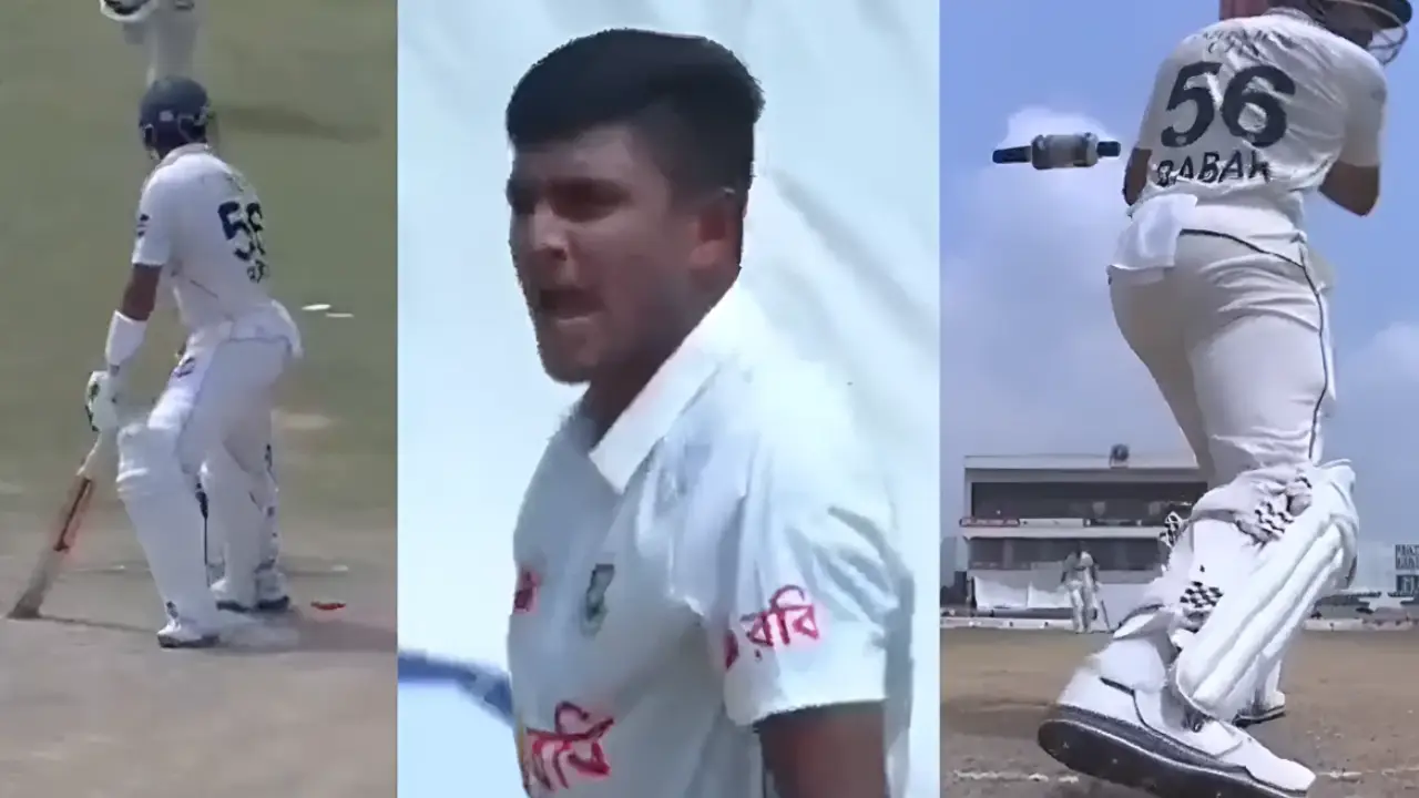 পরিকল্পনা অনুযায়ী বাবরকে আউট করেছিলেন নাহিদ। ছবি : সংগৃহীত