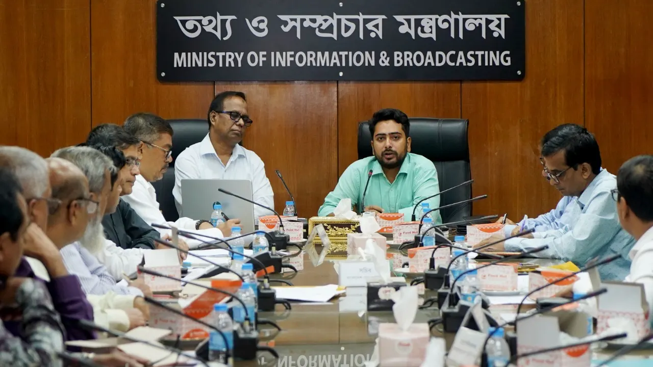 তথ্য উপদেষ্টা নাহিদ ইসলাম। ছবি : কালবেলা