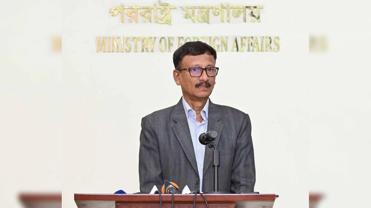পররাষ্ট্র উপদেষ্টা মো. তৌহিদ হোসেন। ছবি : কালবেলা
