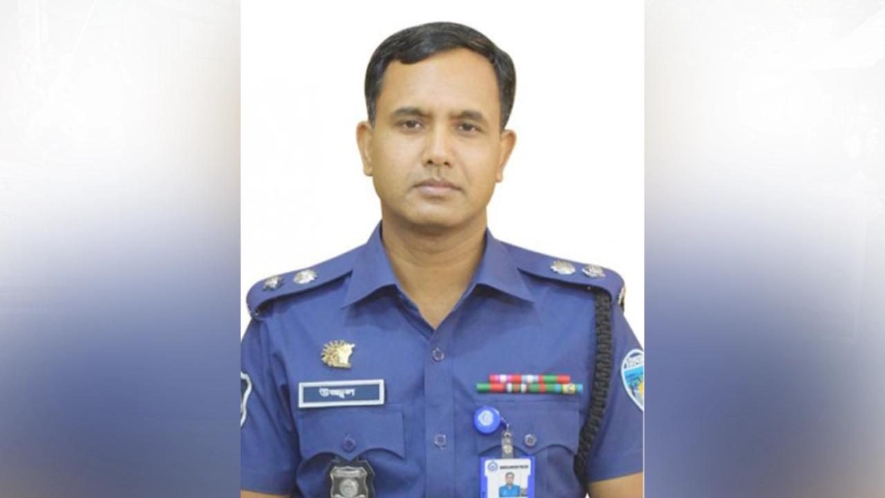 পুলিশ সুপার উজ্জ্বল কুমার রায়। ছবি : কালবেলা