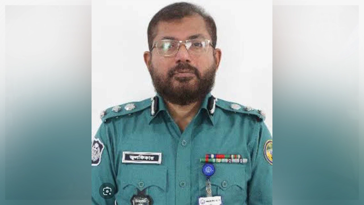 খুলনা মেট্রোপলিটন পুলিশের (কেএমপি) নতুন কমিশনার মো. জুলফিকার আলী হায়দার। ছবি : কালবেলা
