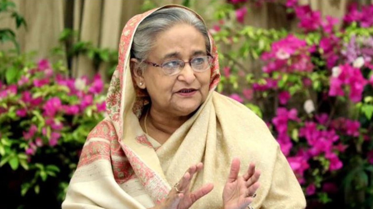 সাবেক প্রধানমন্ত্রী শেখ হাসিনা। ছবি : সংগৃহীত