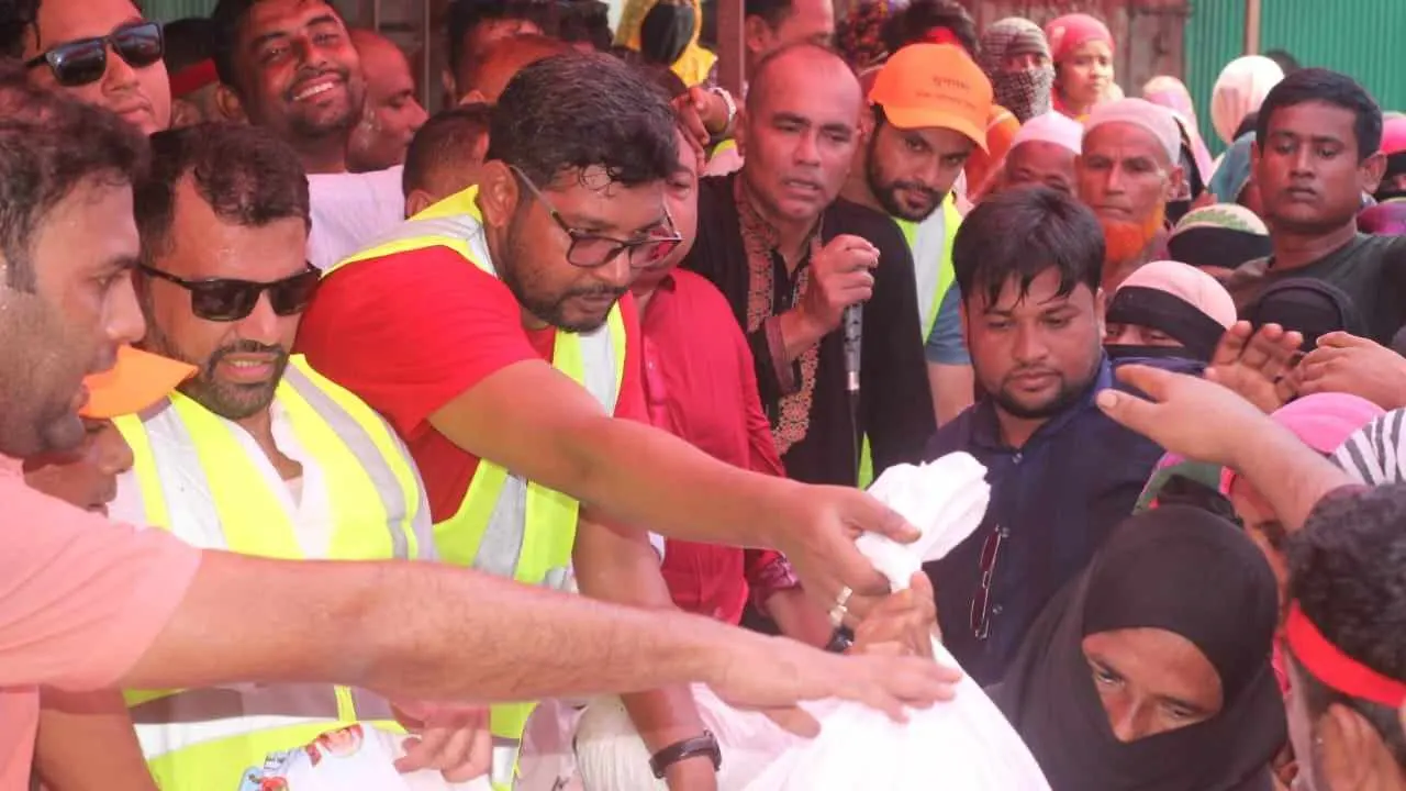 ঢাকা মহানগর উত্তর যুবদলের আহ্বায়ক শরীফ উদ্দীন জুয়েল। ছবি : কালবেলা