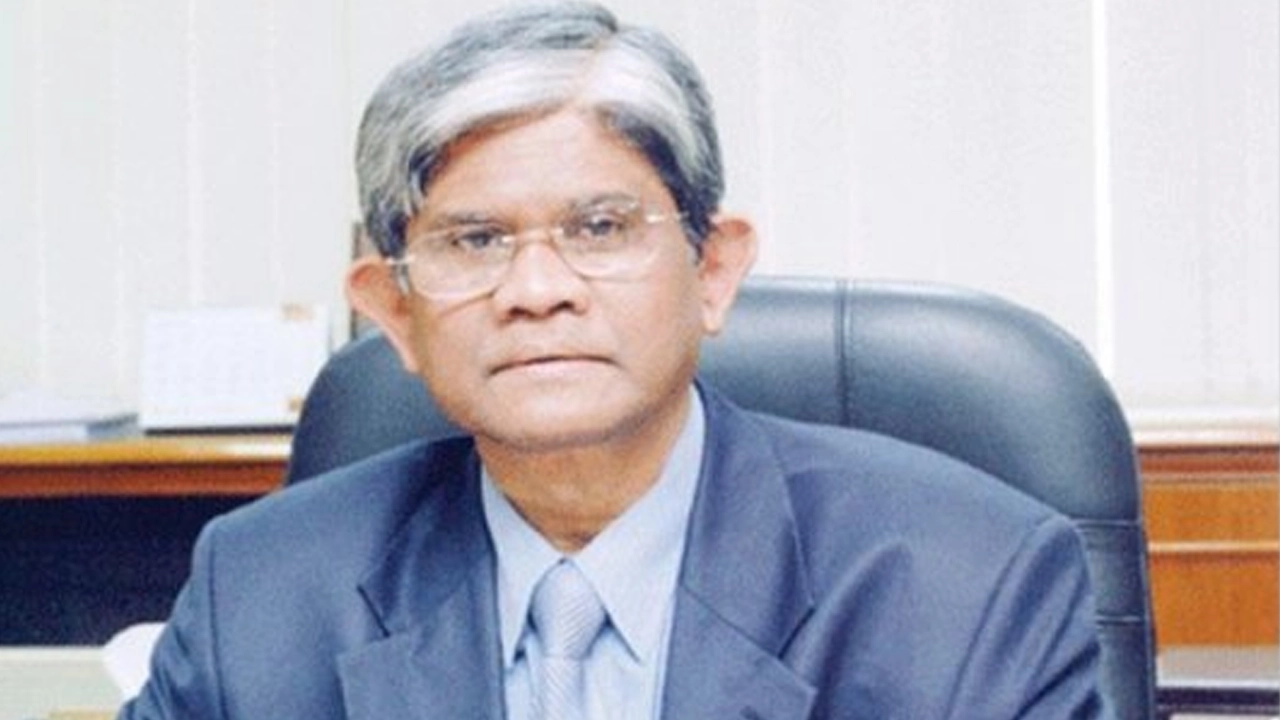 অর্থ উপদেষ্টা ড. সালেহউদ্দিন আহমেদ। পুরোনো ছবি