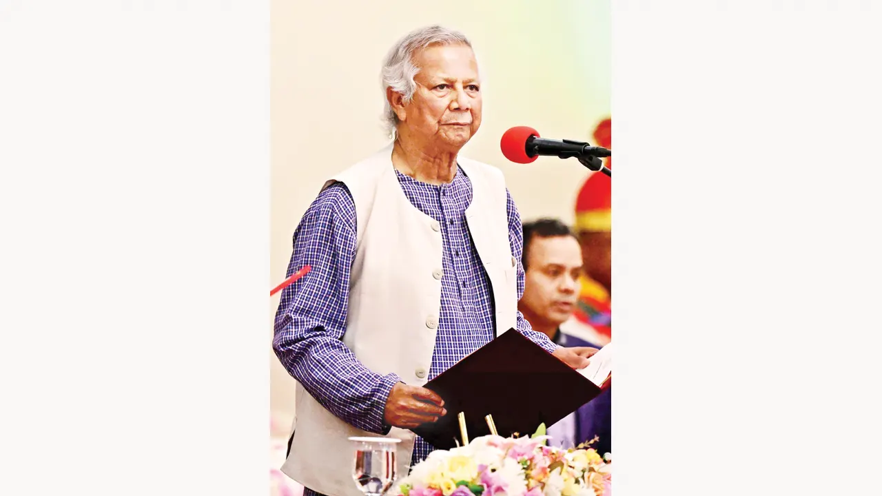 প্রধান উপদেষ্টা ড. মুহাম্মদ ইউনূস। ছবি : সংগৃহীত