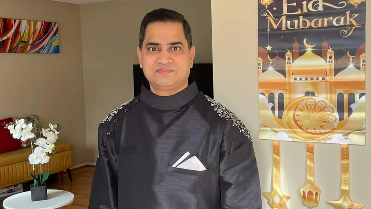 সাংবাদিক মুশফিকুল ফজল আনসারী। ছবি : কালবেলা