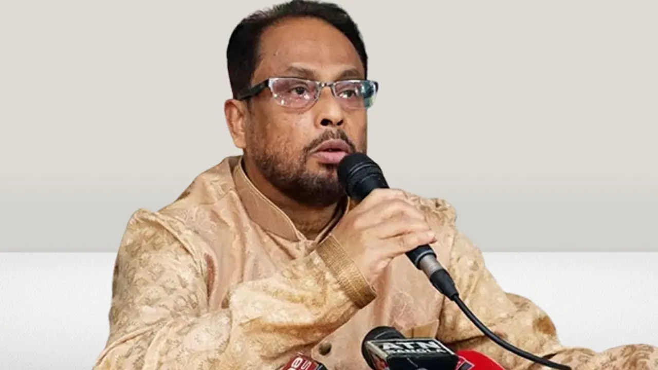 জাতীয় পার্টির চেয়ারম্যান গোলাম মোহাম্মদ কাদের। পুরোনো ছবি