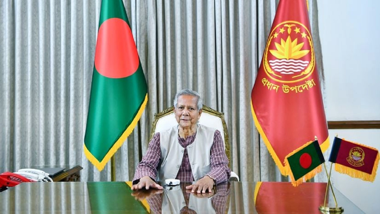 প্রধান উপদেষ্টা ড. মুহাম্মদ ইউনূস। ছবি : সংগৃহীত