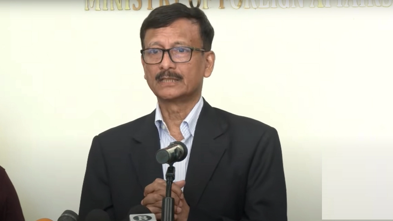 পররাষ্ট্র উপদেষ্টা মো. তৌহিদ হোসেন। ছবি : সংগৃহীত