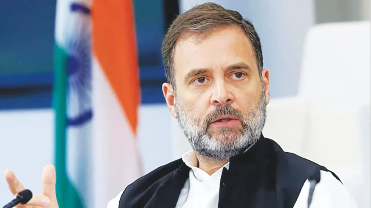 ভারতের বিরোধীদলীয় নেতা রাহুল গান্ধী। ছবি : সংগৃহীত