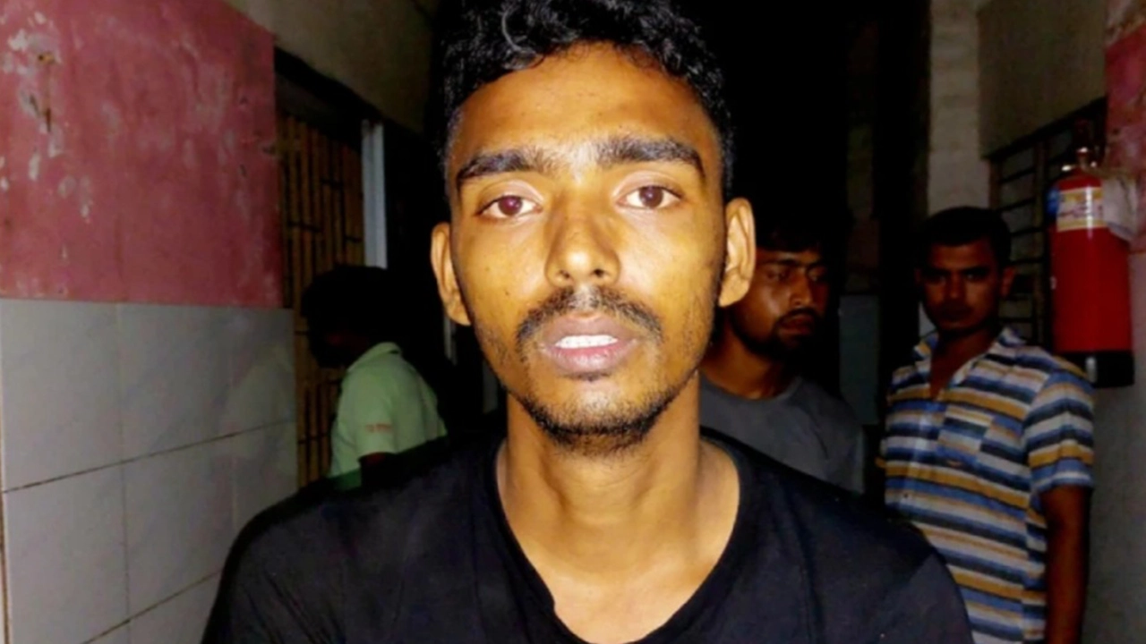 অভিযুক্ত মো.রুবেল। ছবি : কালবেলা