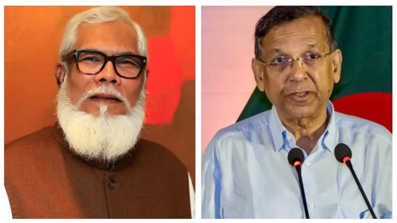 সাবেক আইনমন্ত্রী আনিসুল হক ও সাবেক প্রধানমন্ত্রী শেখ হাসিনার উপদেষ্টা সালমান এফ রহমান। ছবি : সংগৃহীত
