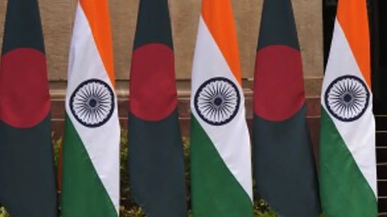 দুই দেশের পতাকা। ছবি : সংগৃহীত