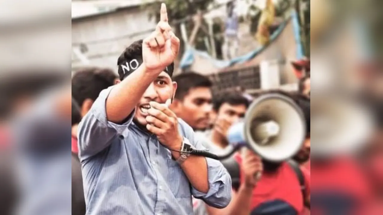 বৈষম্যবিরোধী ছাত্র আন্দোলনে শহীদ আসিফ। ছবি : সংগৃহীত
