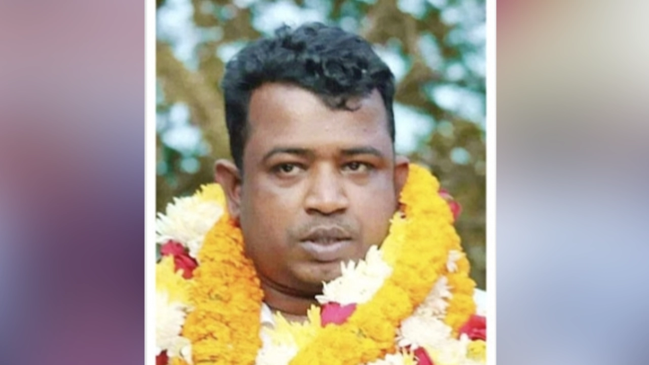 কারাদণ্ডপ্রাপ্ত ভাঙ্গা উপজেলা ছাত্রলীগের সভাপতি মো. লুৎফর রহমান মোল্যা। ছবি : কালবেলা