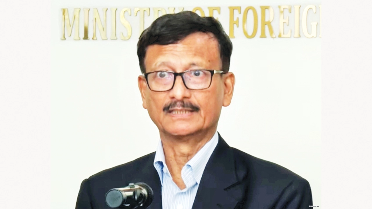 পররাষ্ট্র উপদেষ্টা মো. তৌহিদ হোসেন। ছবি : কালবেলা
