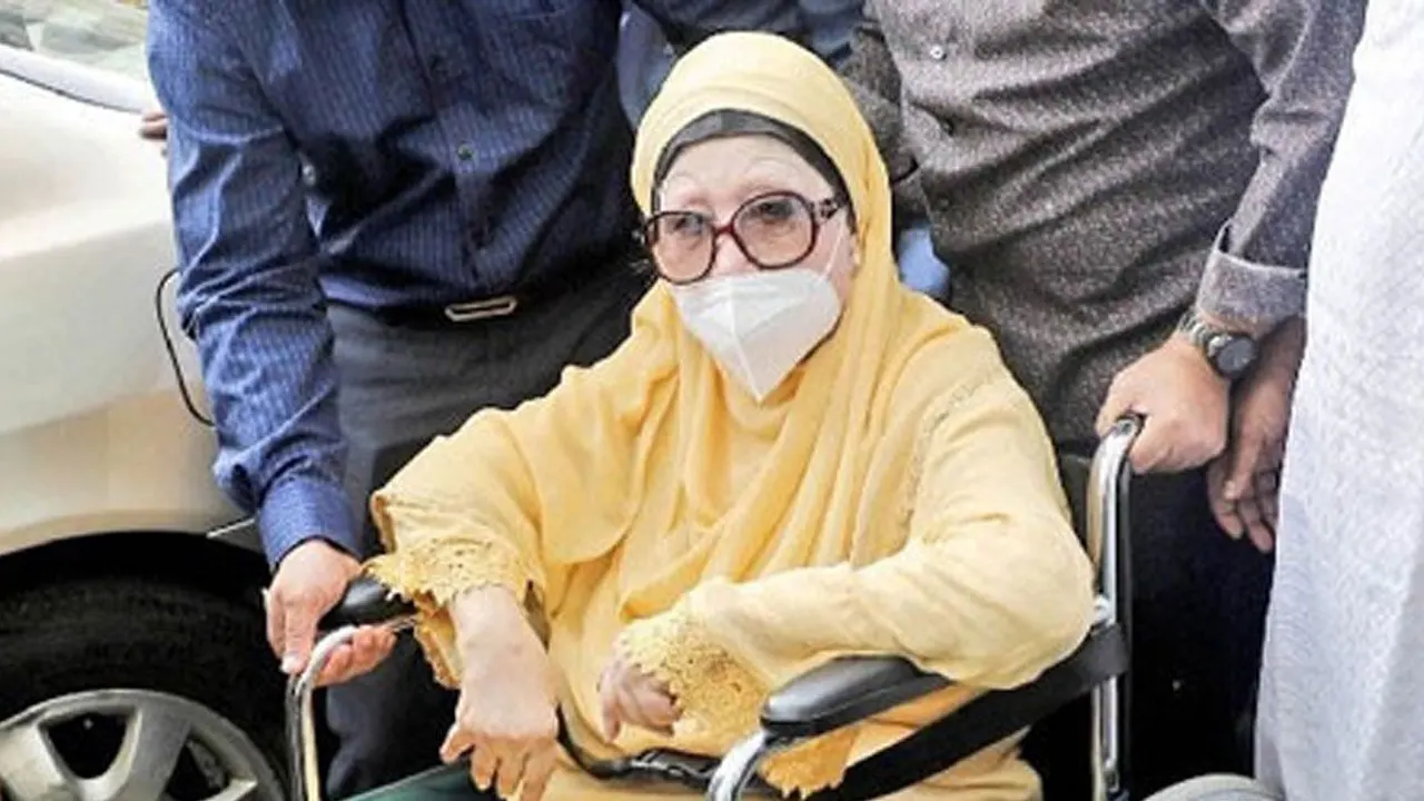 বিএনপি চেয়ারপারসন খালেদা জিয়া। পুরোনো ছবি