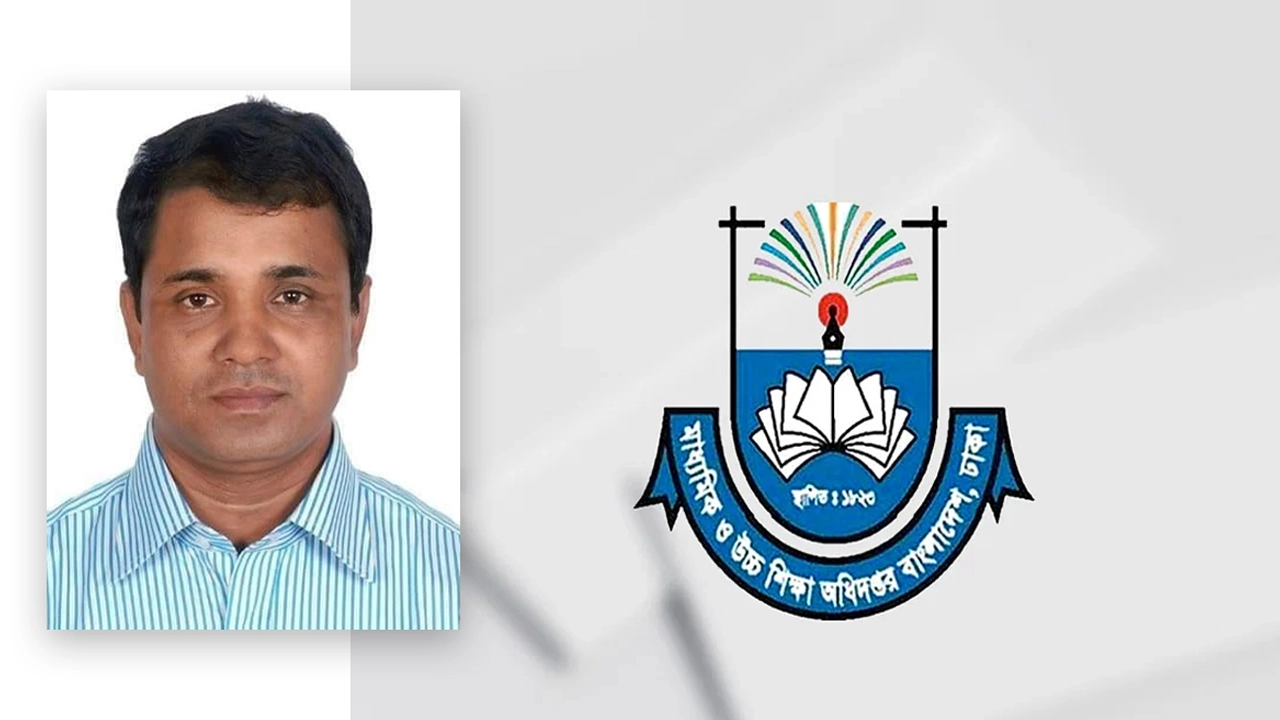 মাধ্যমিক ও উচ্চ মাধ্যমিক অধিদপ্তর চট্টগ্রাম অঞ্চলের পরিচালক নারায়ন চন্দ্র নাথ। ছবি : কালবেলা
