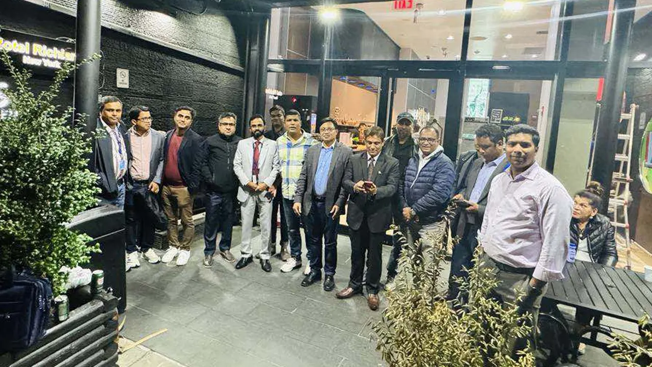 সাংবাদিকদের সম্মানে নৈশভোজের আয়োজন। ছবি : সংগৃহীত