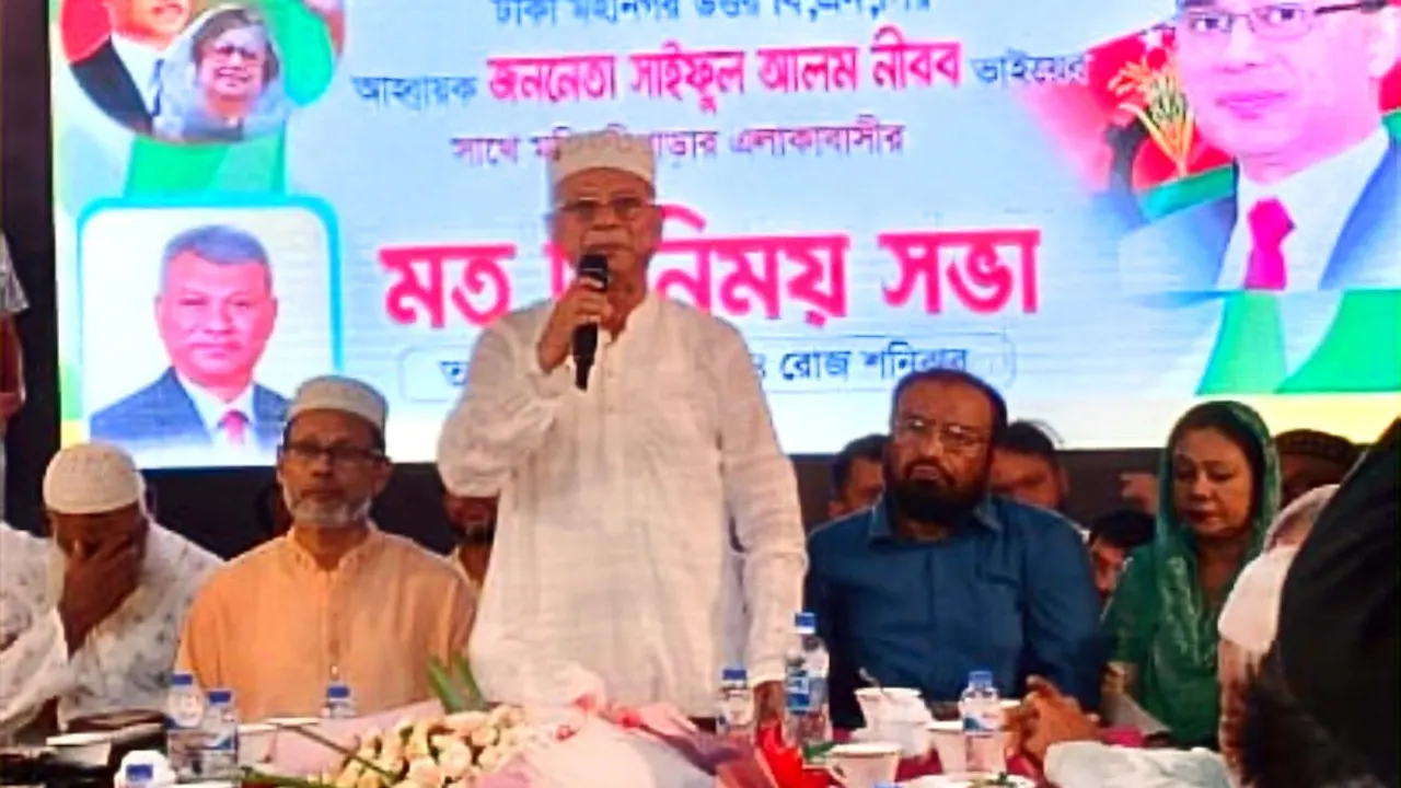 জনগণ ভোট দিতে উন্মুখ হয়ে আছে : নীরব। ছবি : কালবেলা