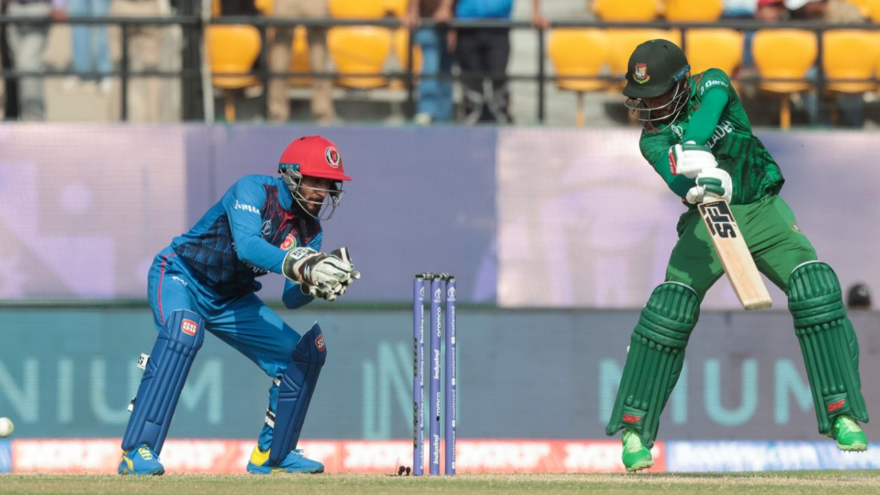 বাংলাদেশ-আফগানিস্তান ম্যাচের দৃশ্য। ছবি: সংগৃহীত