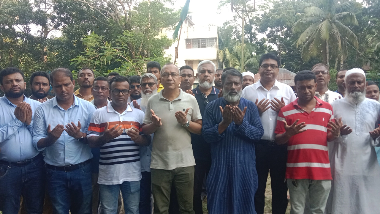 ঝালকাঠিতে যুবদলের কেন্দ্রীয় সভাপতি আবদুল মোনায়েম মুন্না। ছবি : কালবেলা