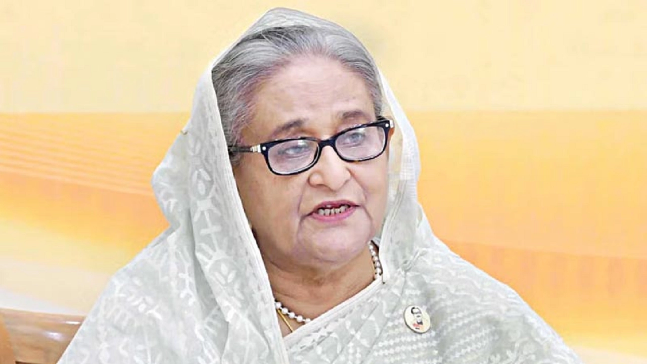 সাবেক প্রধানমন্ত্রী শেখ হাসিনা। ছবি : সংগৃহীত