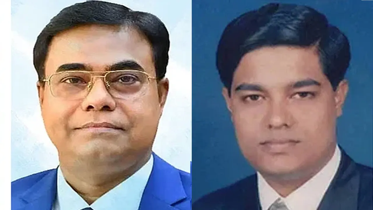 সাবেক সচিব মো. জাহাঙ্গীর আলম এবং আব্দুল্লাহ আল ইসলাম জ্যাকব। ছবি : সংগৃহীত