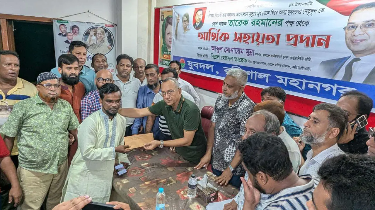 যুবদলের কেন্দ্রীয় সভাপতি আব্দুল মোনায়েম মুন্না। ছবি : কালবেলা