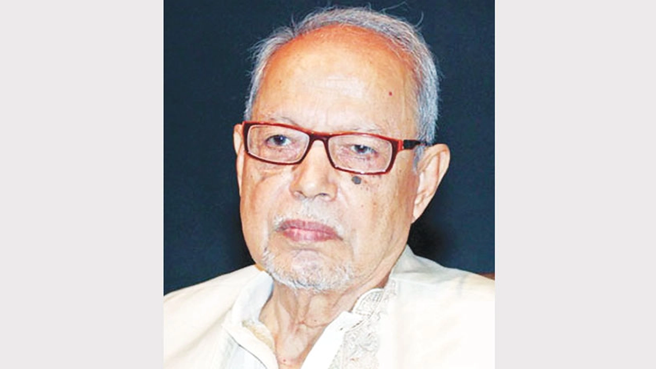 সাবেক রাষ্ট্রপতি অধ্যাপক এ কিউ এম বদরুদ্দোজা চৌধুরী। ছবি : সংগৃহীত