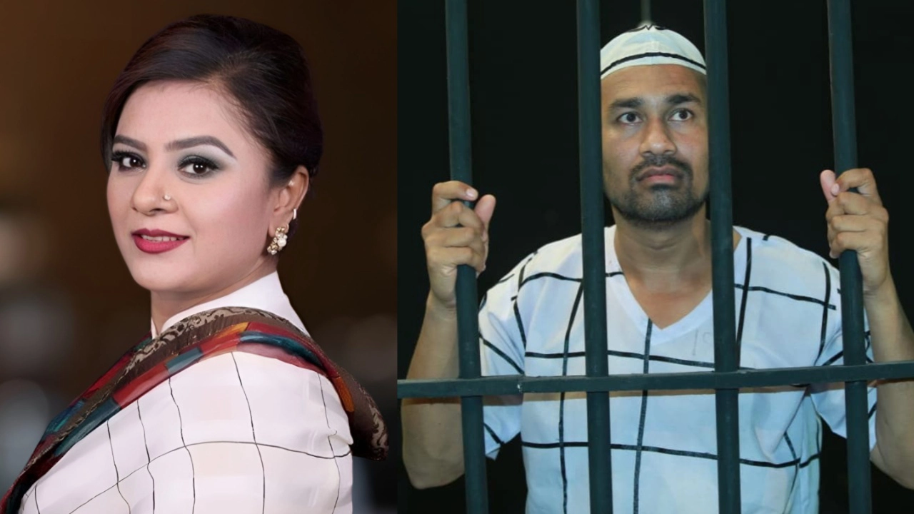 হেলেনা জাহাঙ্গীর ও রাসেল মিয়া। ছবি : সংগৃহীত