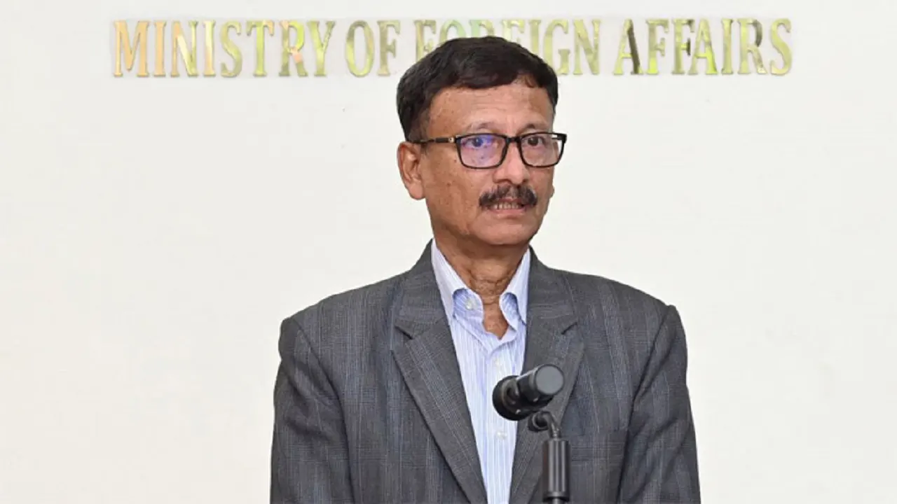 পররাষ্ট্র উপদেষ্টা তৌহিদ হোসেন। ছবি : সংগৃহীত