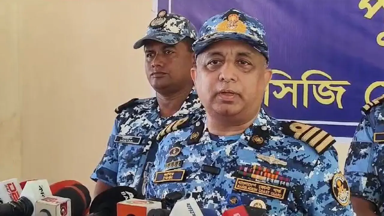 পূর্ব জোনের জোনাল কমান্ডার ক্যাপ্টেন মো. জহিরুল হক। ছবি : কালবেলা