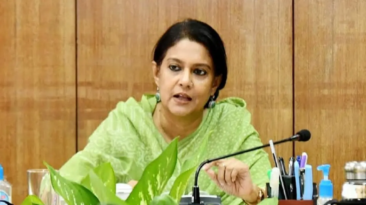 পরিবেশ উপদেষ্টা সৈয়দা রিজওয়ানা হাসান। ছবি : সংগৃহীত