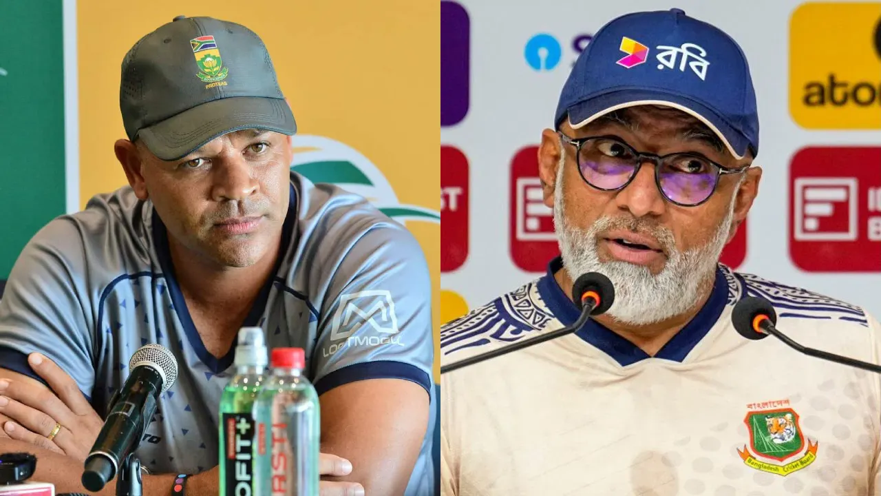 অ্যাশওয়েল প্রিন্স ও চন্ডিকা হাথুরুসিংহে। ছবি : সংগৃহীত
