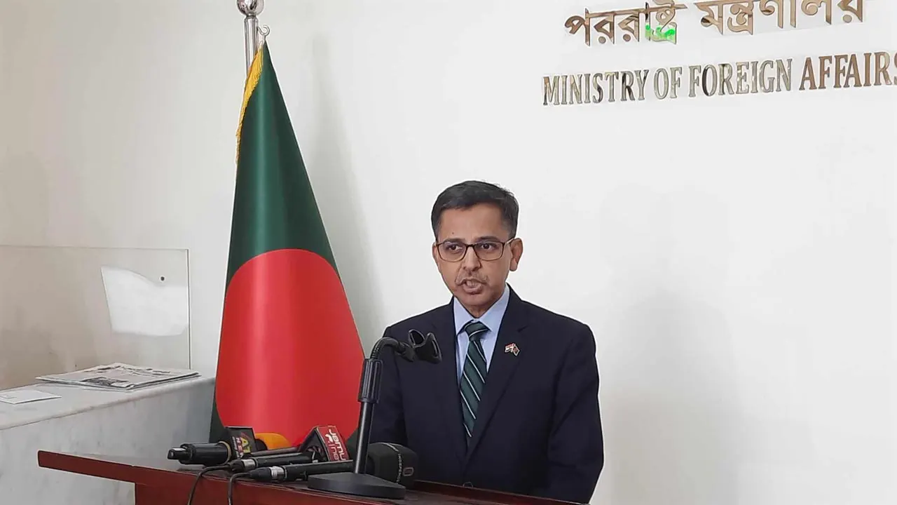 পররাষ্ট্র মন্ত্রণালয়ে ভারতের হাইকমিশনার প্রণয় ভার্মা। ছবি : সংগৃহীত
